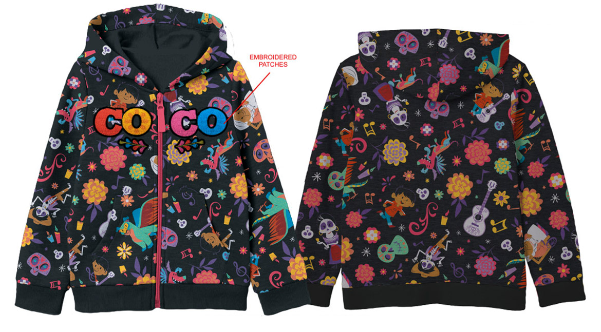 Coco AOP Hoodie-0